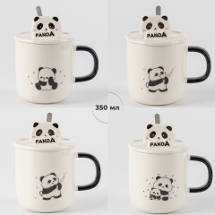 Кружка "Настрій з пандою", 350 мл * Рандомний вибір дизайну (9255-012)