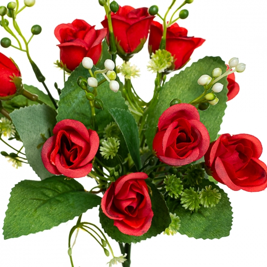 Букет з троянд "Суперзірка", червоний, 30 см (8409-015)