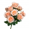 Букет з персикових троянд, 48 см (8409-022)