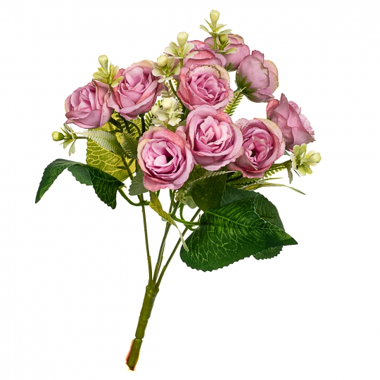 Букет "Троянди", рожевий, 30 см (8409-031)