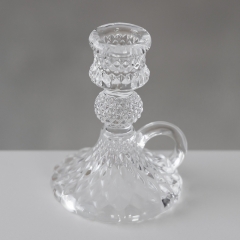 Подсвечник "Хрустальная классика", 10 см (2020-003)
