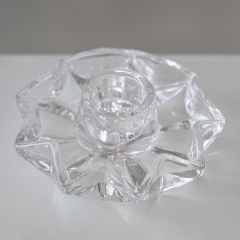 Подсвечник "Хрустальный цветок", 3 см (2020-006)