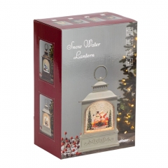 Новорічний ліхтар з підсвіткою та музикою "Сяйво зимової казки", 24,5 см (9240-005)