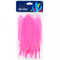 Декоративные перья, розовые (9094-001)