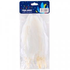 Декоративные перья, белые (9094-002)