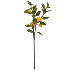 Искусственная ветка "Лимоны", 100 см (9131-005)