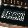 УЦІНКА Ігровий набір 2 в 1 (шахи, доміно) (незначні подряпини на кейсі) (8718-003)
