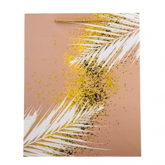 Подарочный пакет "Золотой шелест", 26*32 см (9069-001)