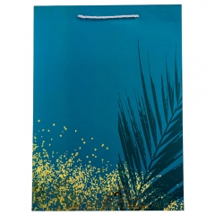 Подарочный пакет "Золотой шелест", 30*41,5 см (9069-002)