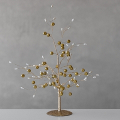 Декоративное дерево "Сияние золота", 37 см (9239-001)