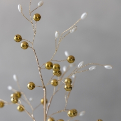 Декоративное дерево "Сияние золота", 37 см (9239-001)