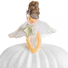 Фигурка "Белый ангелок" 21.5 см (6014-035)