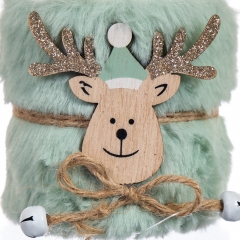 Підсвічник "Пухнастий" блакитний (6003-040)