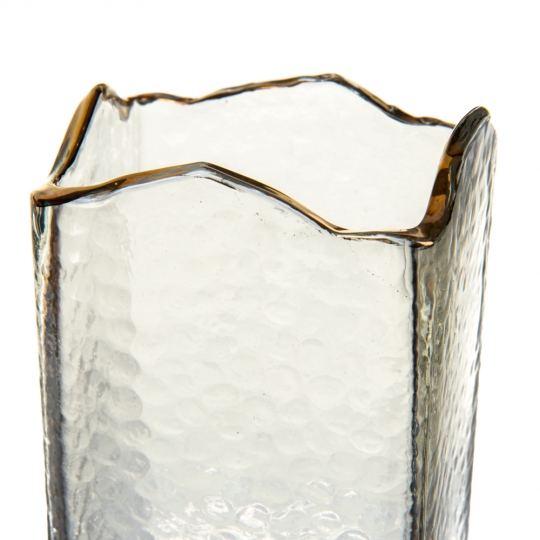 Скляна ваза "Туман", 24,5 см. (8605-003)