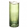 УЦІНКА Скляна ваза "Фйорд", 25 см. (бульбашки) (8605-005)