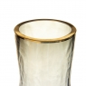 Скляна ваза "Дихання", темна 26 см. (8605-061)