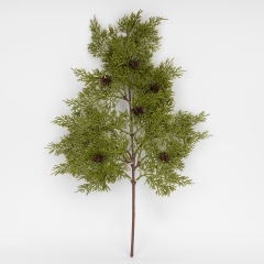 Декоративная ветвь "Туя с шишками", 57 см (9256-006)