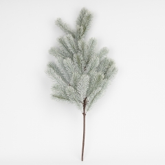Декоративная ветвь "Заснеженная ель", 55 см (9256-012)