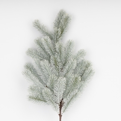 Декоративная ветвь "Заснеженная ель", 55 см (9256-012)