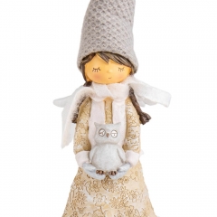 Фигурка "Девушка с совой" (6014-043)