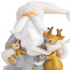 Фигурка "Дед с лесными друзьями" (6014-048)