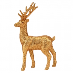 Декоративная фигурка "Блестящий олень", бронзовая, 23 см (6041-022)