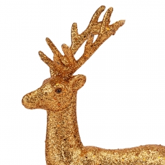 Декоративная фигурка "Блестящий олень", бронзовая, 23 см (6041-022)