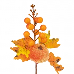 Искусственная ветвь "Осенний оберег", 25 см (9244-005)