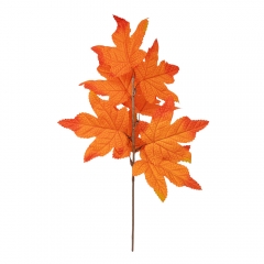 Искусственная ветвь "Осенний дубовый лист", 42 см (9246-002)