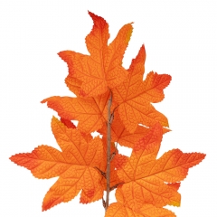 Искусственная ветвь "Осенний дубовый лист", 42 см (9246-002)