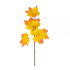 Искусственная ветвь "Золотая листва", 32 см (9246-003)