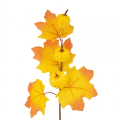 Искусственная ветвь "Золотая листва", 32 см (9246-003)
