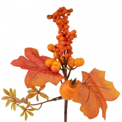 Искусственная ветвь "Осенний урожай", 24 см (9246-004)
