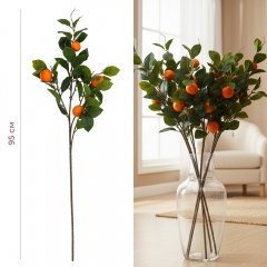 Штучна гілка "Мандарин", 95 см (2033-006)