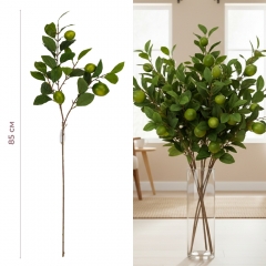 Штучна гілка "Лайм", 85 см (2033-007)