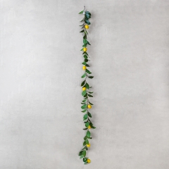 Штучна гірлянда "Лимони", 185 см (2033-011)