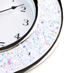 Часы "Glitter, серебряные" (2003-056)