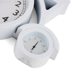 Часы "Велосипед, белые" (2003-061)