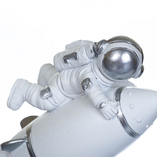 Фігурка "Космонавт та ракета" (2007-043)