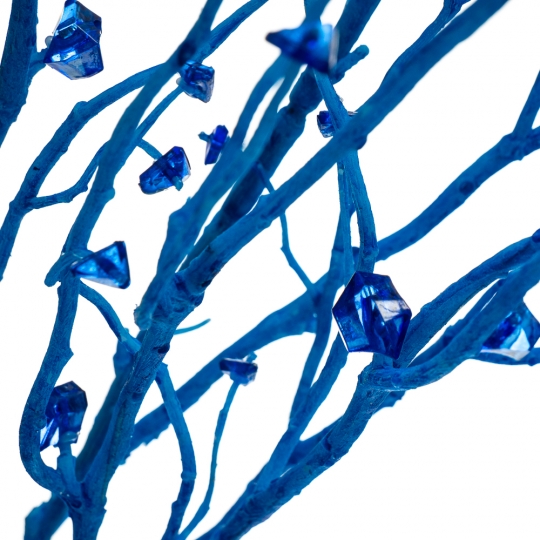 Гілка штучна "Кришталик", синя (8100-064)