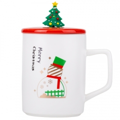 Кружка "Green Christmas tree", 350 мл * Рандомный выбор дизайна (9151-029)