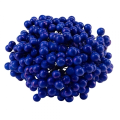 Набор декоративных ягодок "Дары природы", синий, 15 см (9223-012)