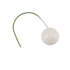 Набор декоративных ягодок "Жемчуг", белый, 200 шт, 6,5 см (9223-019)