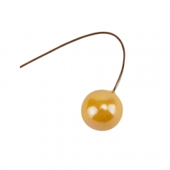 Набор декоративных ягодок "Жемчуг", золотой, 200 шт, 6,5 см (9223-020)