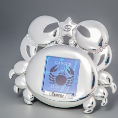 УЦІНКА Фоторамка "Рак" (13 см) (Погана упаковка, мікроподряпини, чорні крапки) (310N)