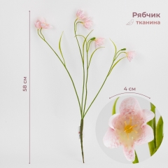 Рябчик (Фрітілярія) штучний, рожевий, 58 см (2028-007/pink)