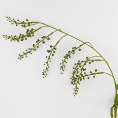 Штучна звисаюча гілка, зелена, 85 см (2028-009/green)