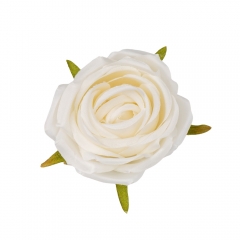 Головка розы, белая, 6 см (9222-050)