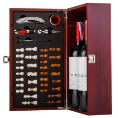 УЦІНКА Кейс для вина з шахами "Гра Смаку" (Царапини на кейсі з обох сторін) (00BR-9021-008)