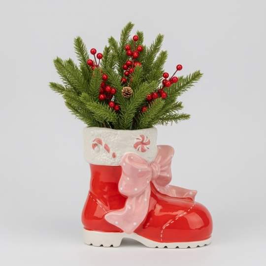 Кашпо для новорічних композицій 